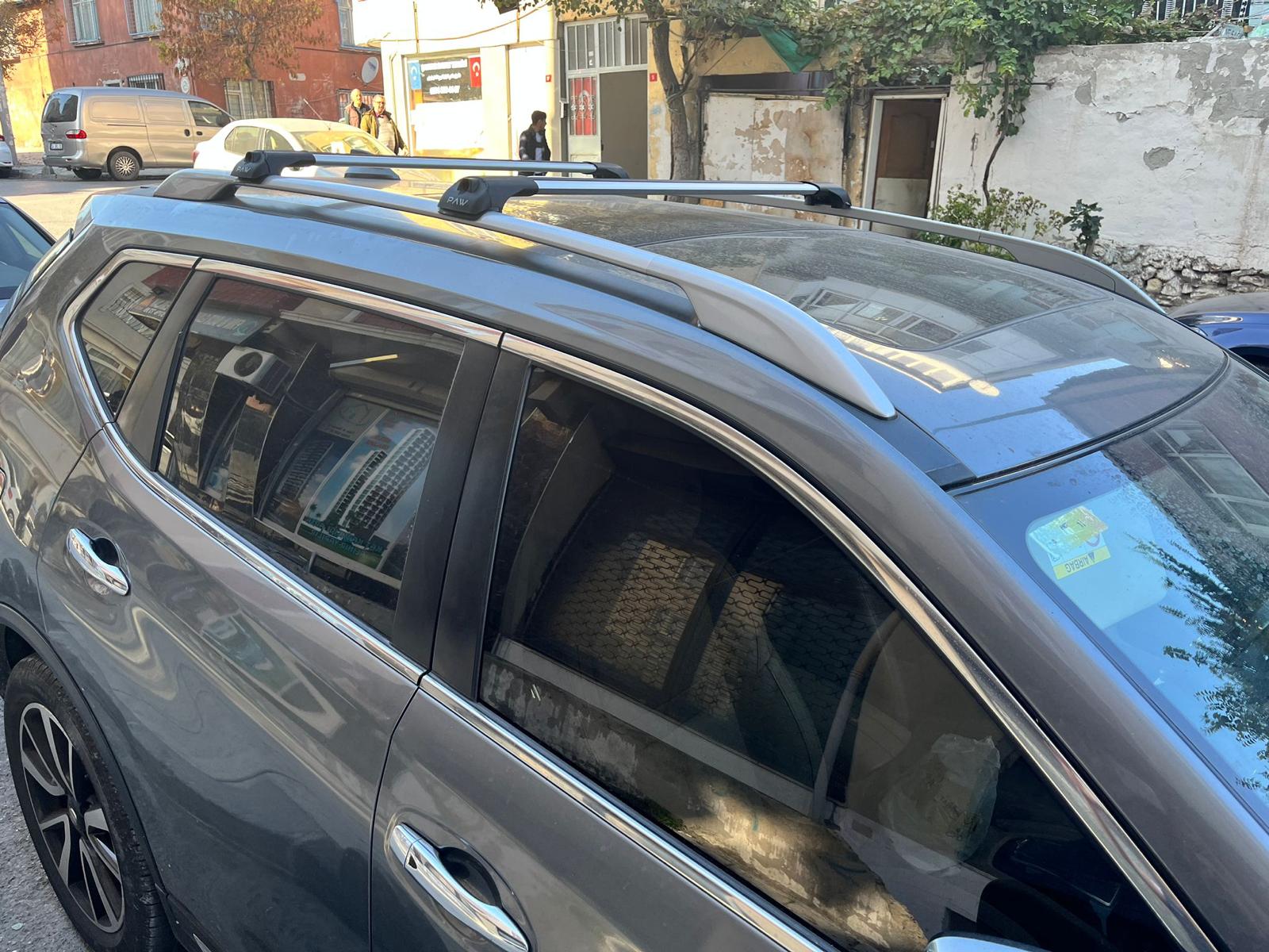 For Nissan X-Trail T32 Roof Rack Cross Bar Metal Bracket Raised Rail Alu Silver 2014-21 For Nissan X-Trail T32 Roof Rack Cross Bar Metal Bracket Raised Rail Alu Silver 2014-21
